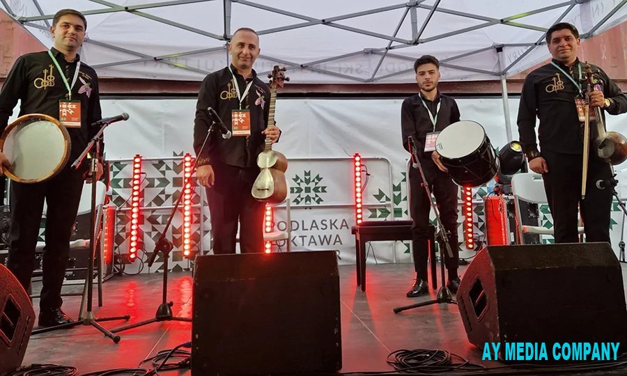 "Vətən" musiqi qrupu Polşada keçirilən festivalda ölkəmizi təmsil ediblər