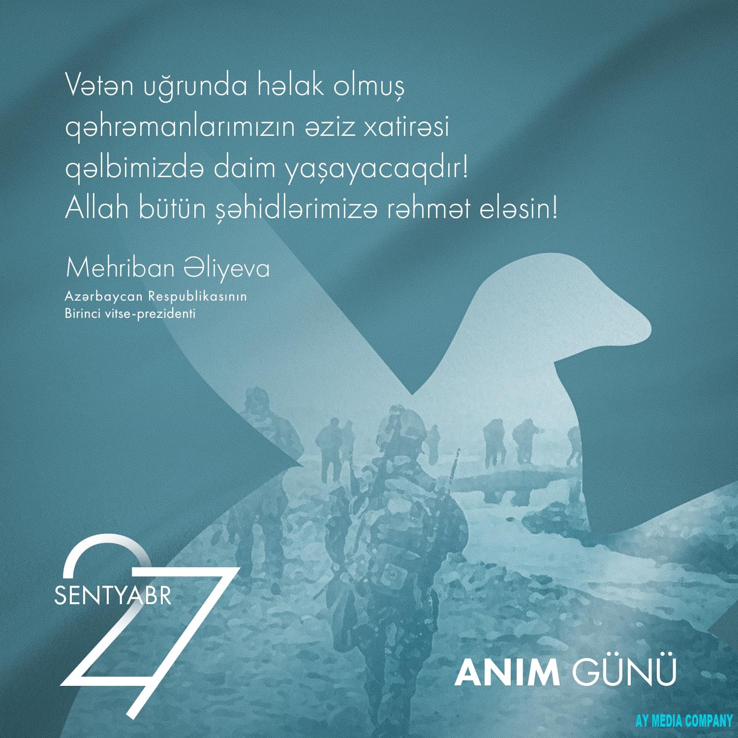 27 sentiyabr - Anım günü