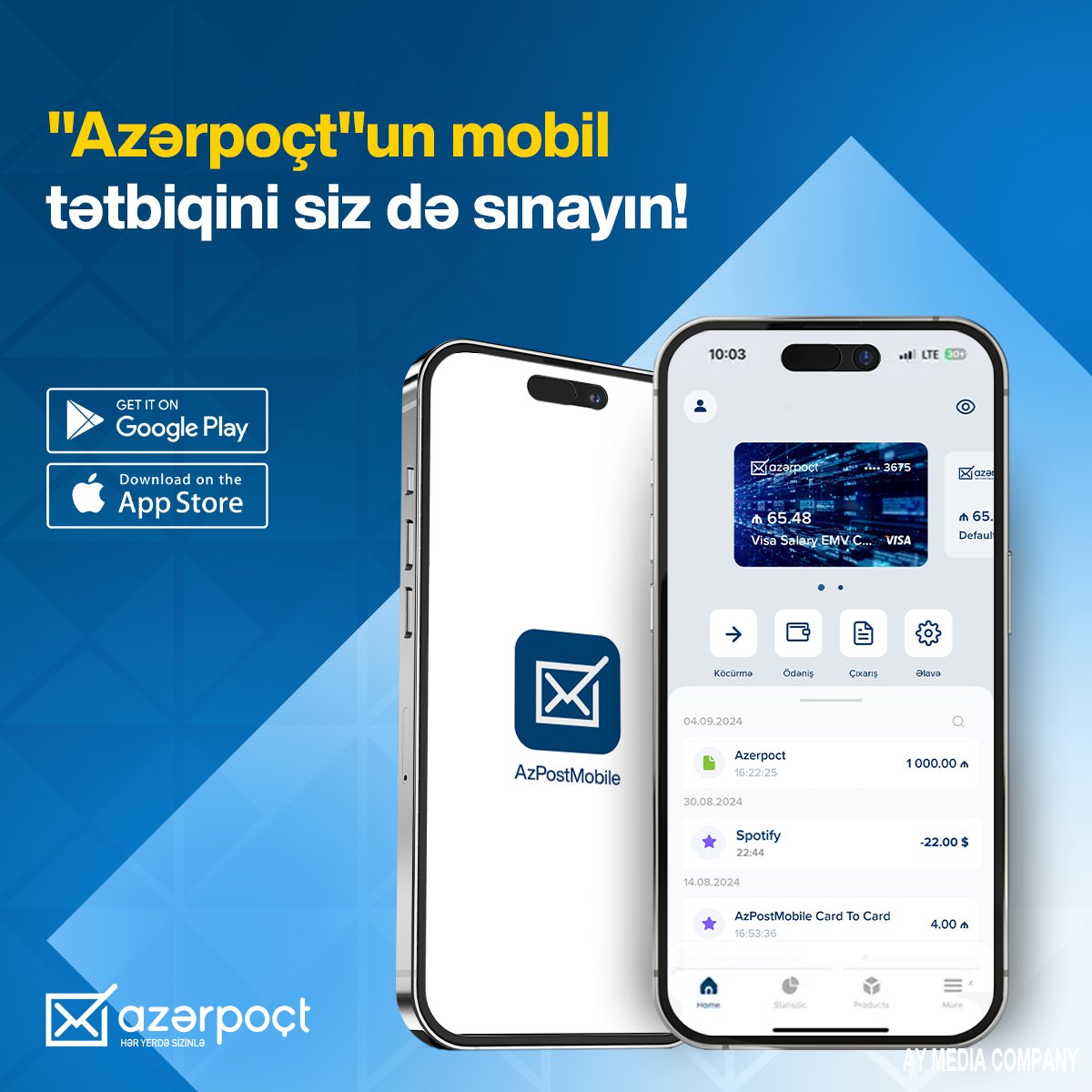 “AzPost Mobile” tətbiqi istifadəyə verilib