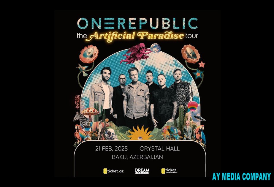 “OneRepublic” ilk dəfə Bakıda çıxış edəcək