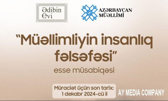 “Ədibin evi” müəllimlər üçün müsabiqə elan edib