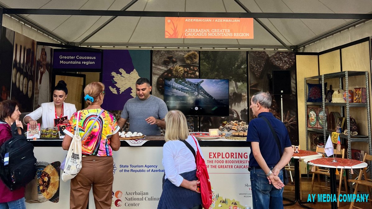 Azərbaycanın qastroturizm imkanları İtaliyada keçirilən festivalda təbliğ edilib