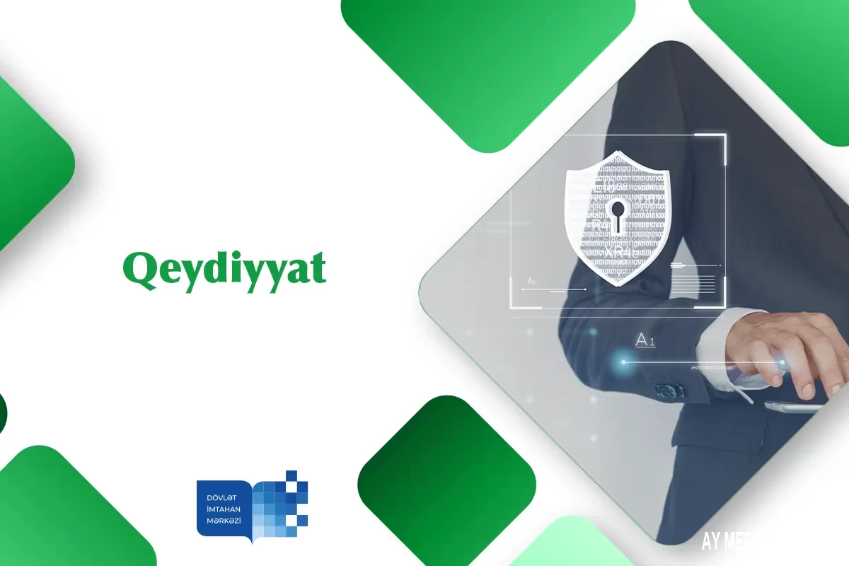 Dövlət İmtahan Mərkəzi tərəfindən keçirilən imtahanlarda buraxılış rejimini həyata keçirən əməkdaş qismində iştirak etmək istəyən xanımların nəzərinə!