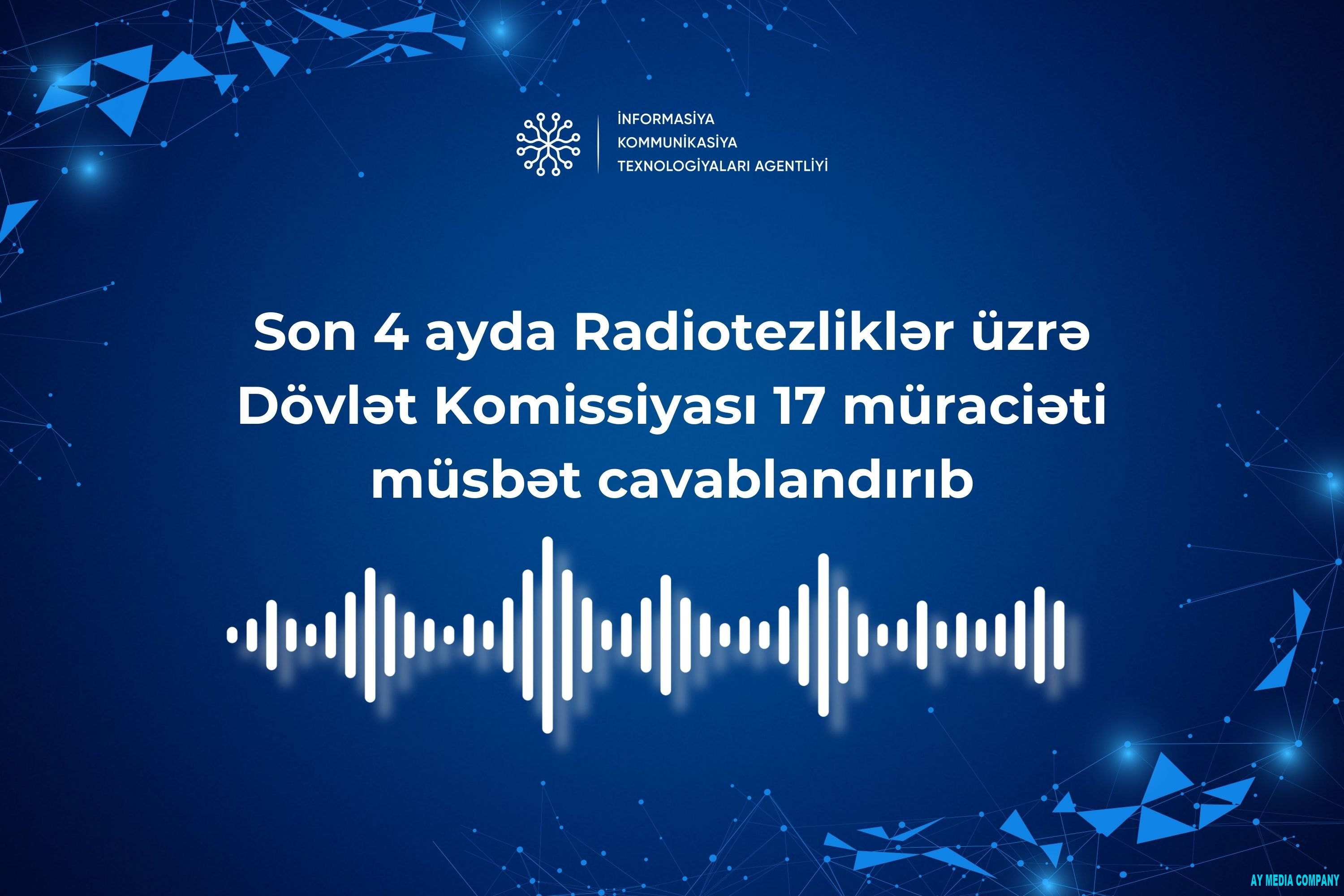 İyun-sentyabr aylarında Radiotezliklər üzrə Dövlət Komissiyası 17 müraciəti  müsbət cavablandırıb