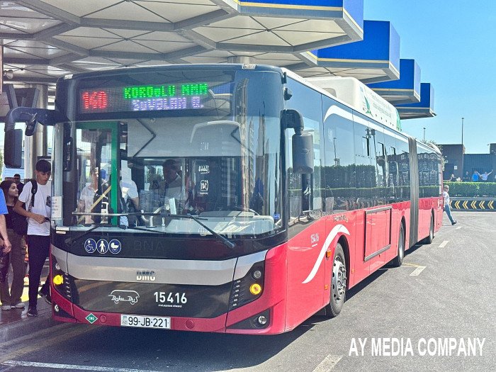 Noyabrın 25-dən Bakıda 46 avtobus marşrutunun fəaliyyəti bərpa edilir