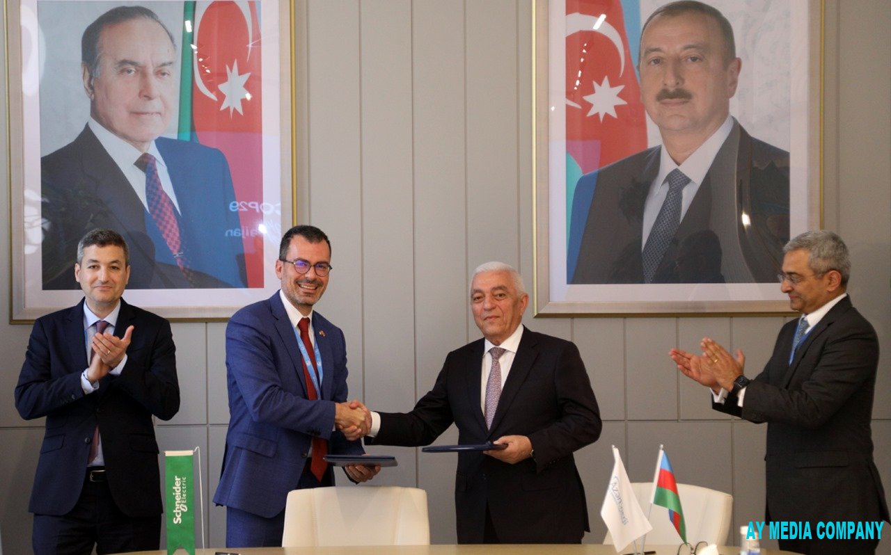 “Azərenerji” ilə “Schneider Electric” memorandum imzaladı