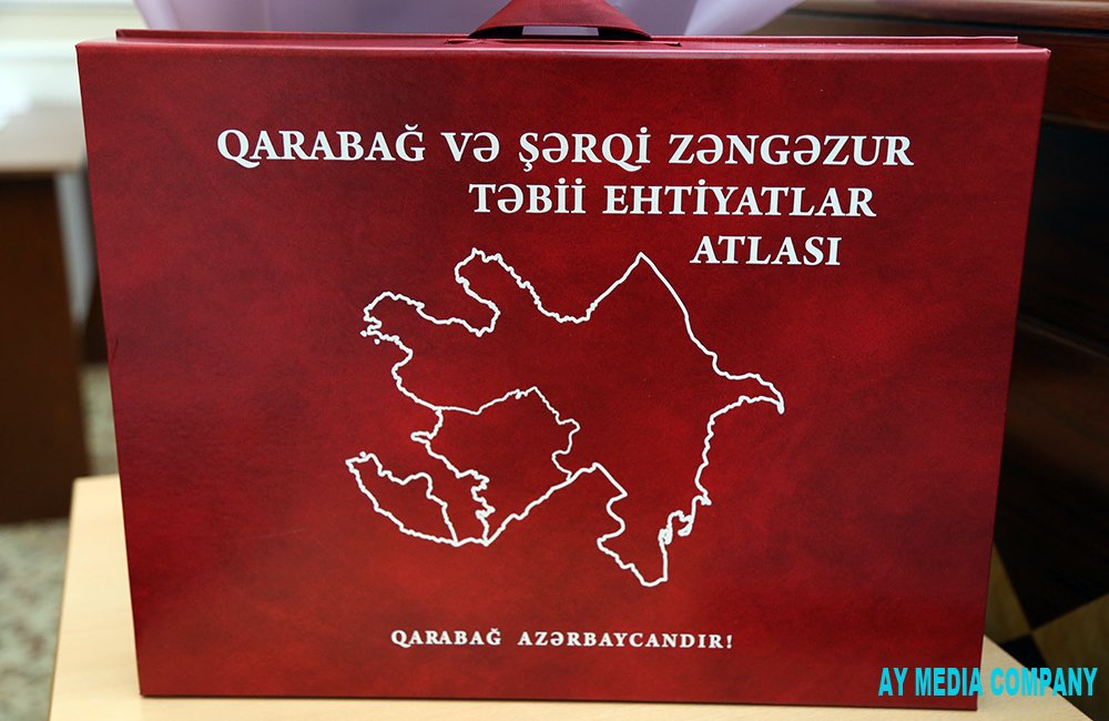 “Qarabağ və Şərqi Zəngəzur. Təbii ehtiyatlar atlası”nın təqdimat mərasimi keçirilib