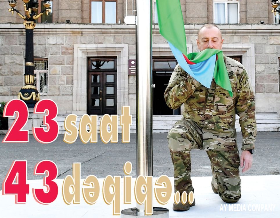 Cəmi 23 saat 43 dəqiqə ərzində erməni separatçılar ağ bayraq qaldırmağa məcbur oldu